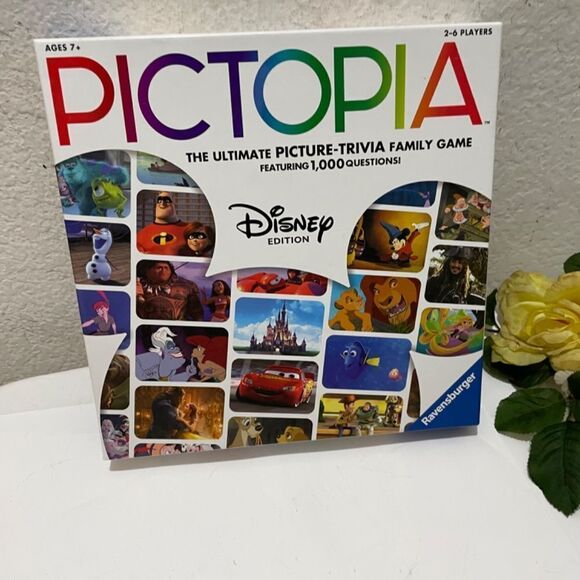 Ravensberger Pictopia Ultimate Triva Game Disney Edition-Over 1000 Questions-NIB - Picture 4 of 5